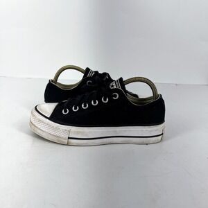 Converse Chuck Taylor All Star Platform Low 560250f Canvas Sneakers Womens 7.5